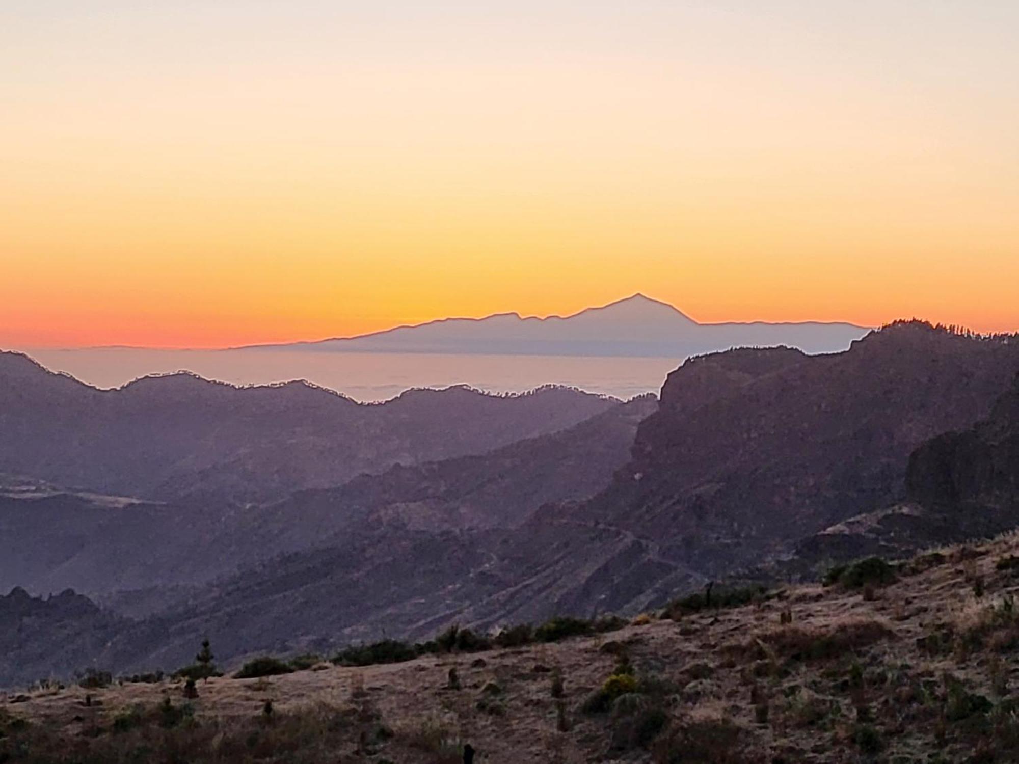 Casa Rural Los Pinares El Juncal De Tejeda Dış mekan fotoğraf