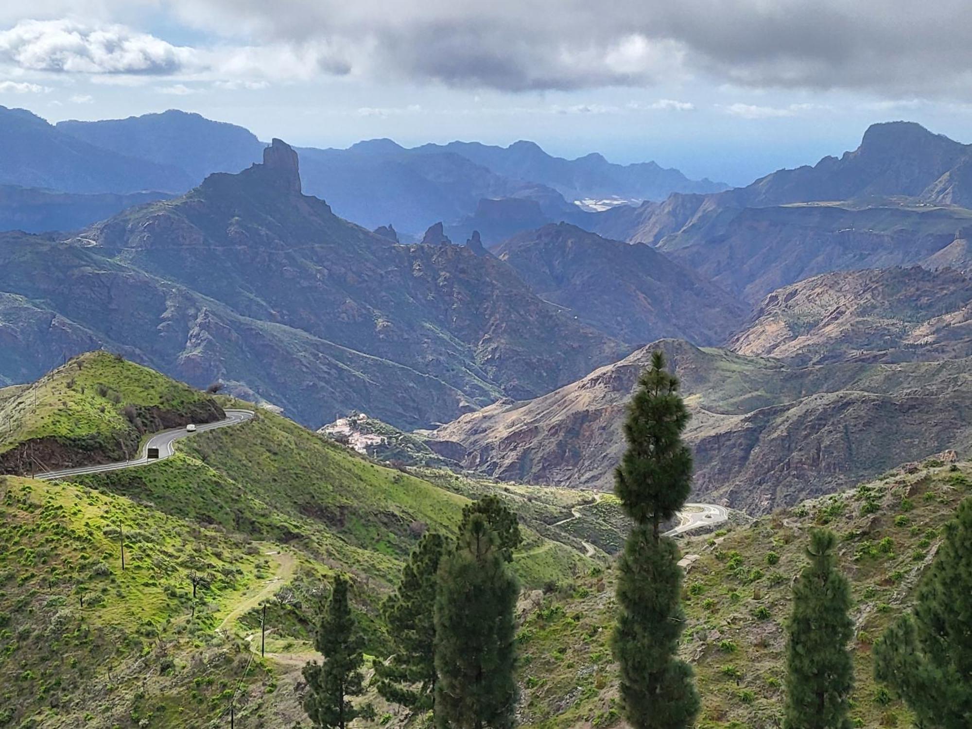 Casa Rural Los Pinares El Juncal De Tejeda Dış mekan fotoğraf